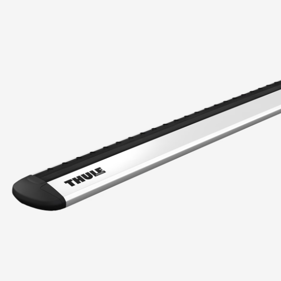 Thule WingBar Evo 127cm Aluminium Roof Rack Bar - Silver (2 Pack)