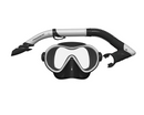Mirage Adult Phantom Mask and Snorkel Set - White