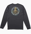 Salty Crew Tentacles Long Sleeve Surf Shirt - Charcoal
