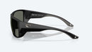 Costa Del Mar Finlet Sunglasses - Gray Polarised Lens with Matte Black Frame