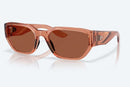 Costa Del Mar Clement Sunglasses - Rose Gradient Polarized Lens with Translucent Pink Sands Frame