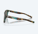 Costa Del Mar Aransas Sunglasses - Grey Polarised Lens with Shiny Ocean Tortoise Shell Frame
