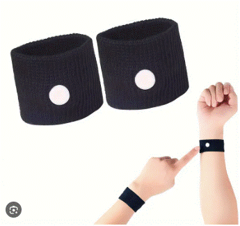 Next Stop Motion Sickness Bands - Black