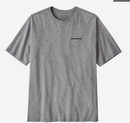 Panagonia Mens P-6 Logo Responsibili-Tee - Gravel Heather