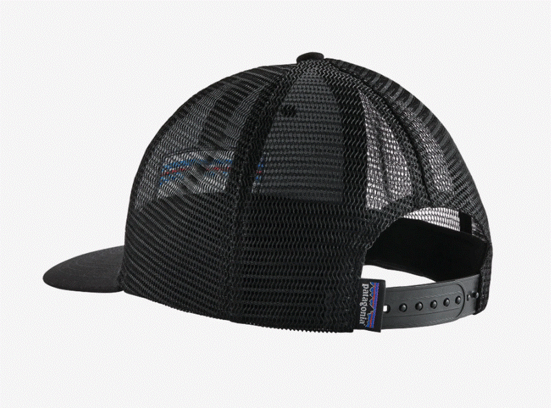 Panagonia P-6 Logo Trucker Hat - Black