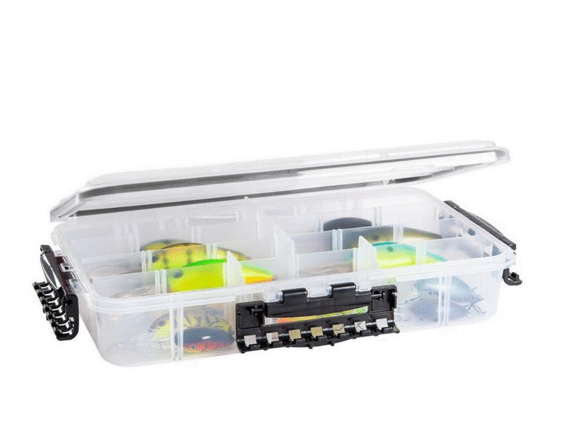 Plano Deep Waterproof Stowaway Tackle Tray Storage Box (4-15 Adjustable Compartments)
