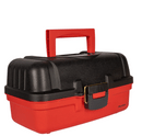 Plano 61 Series One Tray Tackle Box - Black/Red