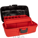 Plano 61 Series One Tray Tackle Box - Black/Red