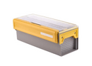 Plano Edge 3700 Series Leader Management Storage Box Dri-Loc Seal Container - Yellow /Grey