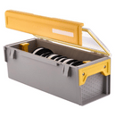 Plano Edge 3700 Series Leader Management Storage Box Dri-Loc Seal Container - Yellow /Grey