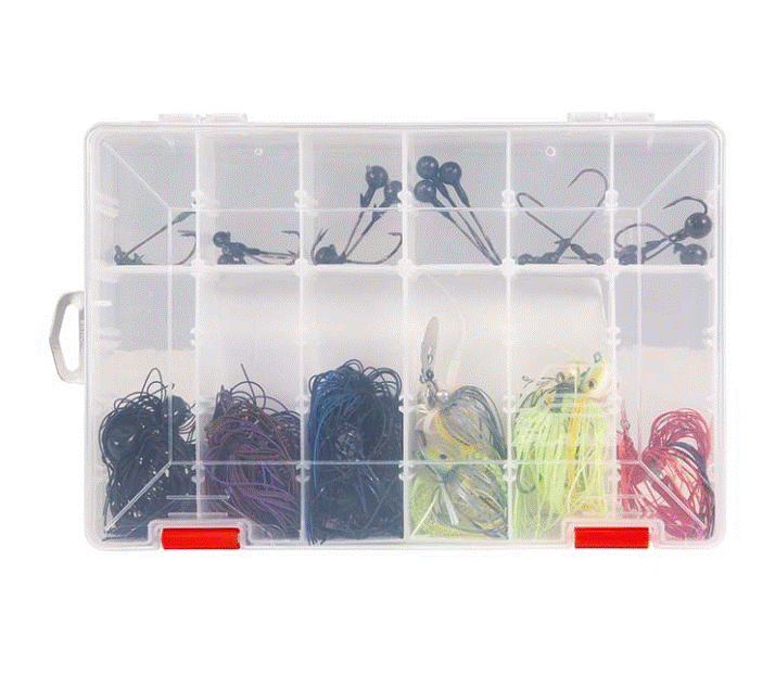 Plano Stowaway Restrictor 3600 Series Tackle Tray - Clear&nbsp; (6-21 Compartments)