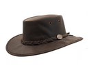 Barmah Hats Sundowner Kangaroo (1019BR) - Dark Brown (Medium)