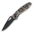 Old Timer Camo Folder Flip Knife with Camouflage Handle