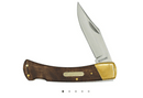 Old Timer Golden Bear 3.6" Clip Point Blade Folder Knife - Desert Iron Wood Handle