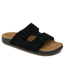 Reef Womens Ojai Two Bar Slide - Black /Tan
