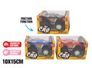 Austwide Power Car Friction Function Super Car Monster Truck (15cm x 10cm) - 3 Assorted Colours/Designs