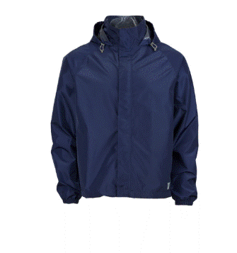 XTM Performance Stash 2L Unisex Packable Rain Jacket - Patriot Blue