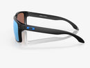 Oakley Holbrook XL Sunglasses - Prism Deep Water Polarized Lenses with Matte Black Frame