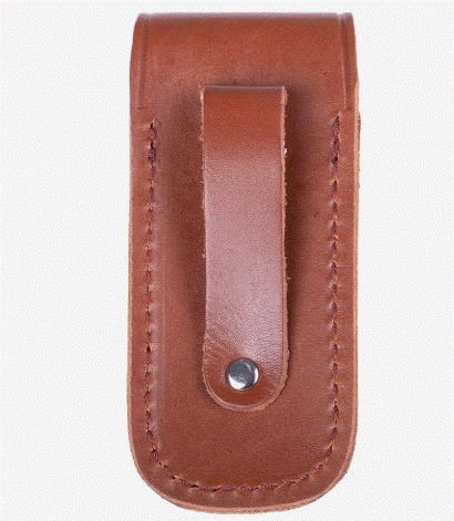 Pacific Cutlery Leather Knife Pouch (Small) - Brown
