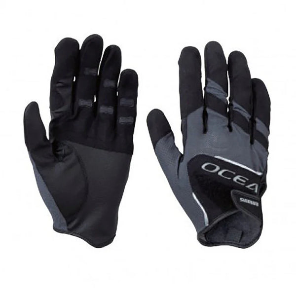 Shimano Ocea Jigging Gloves Black/Silver