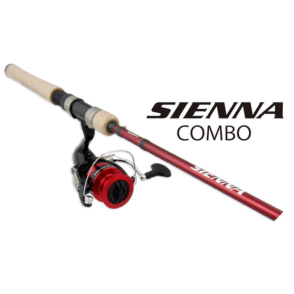 Shimano Sienna 662MSP Rod + Sienna 3000FG Reel Combo