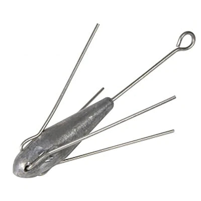 Grapnel Sinker Long Boom With Clip 6oz