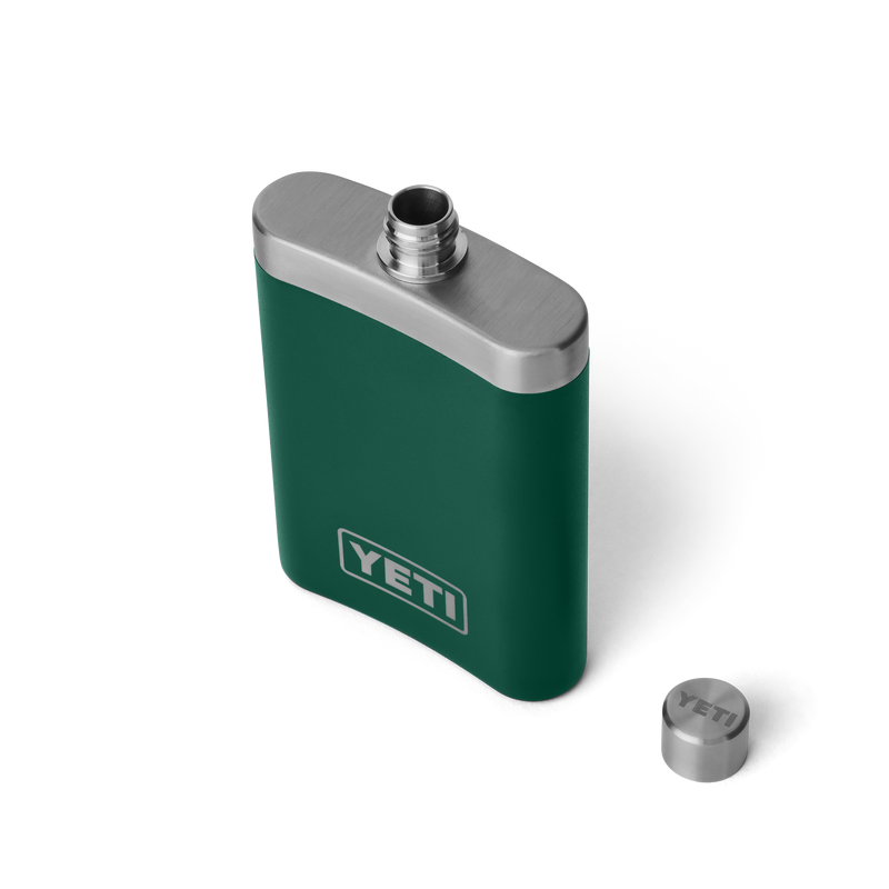 Yeti 7oz (207ml) Flask - Black Forest Green