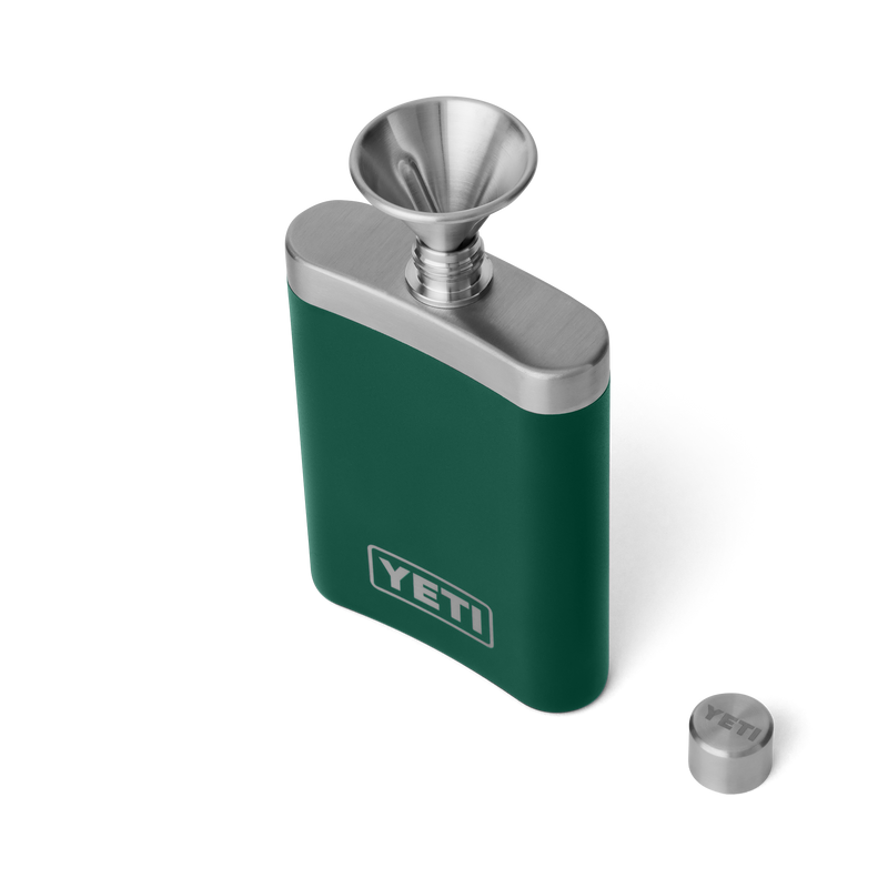 Yeti 7oz (207ml) Flask - Black Forest Green