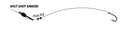 Jarvis Walker Tec Tackle Split Shot Ball Sinkers - Size 0 (35 Pack)