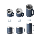 Yeti Rambler 10oz (296ml) Stackable Mug with Durasip Ceramic Lining - Cape Taupe