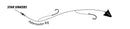 Jarvis Walker Tec Tackle Star Sinkers - Size 2 (3 Pack)