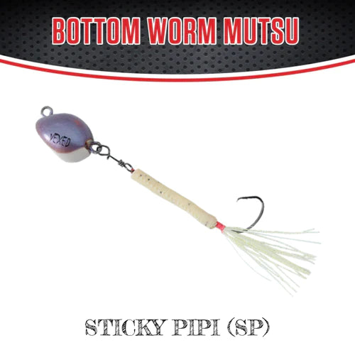 Vexed Bottom Worm Mutsu Lure (40g) - Variety of Colours Available