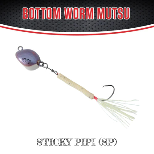 Vexed Bottom Worm Mutsu Lure (60g) - Variety of Colours Available