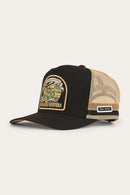 Ringers Western Workhorse Deep Fit Trucker Cap - Black