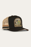 Ringers Western Workhorse Deep Fit Trucker Cap - Black