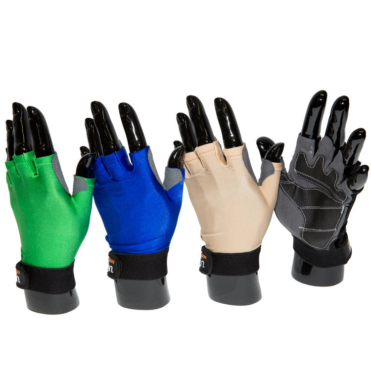 Uveto Australia Sun Safe Gloves - Black (Medium)