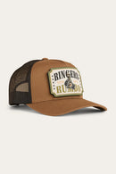 Ringers Western Switcheroo Trucker Cap - Clay/Black
