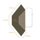 Darche Gen 2 Eclipse 180 Wall Set - Solid Walls