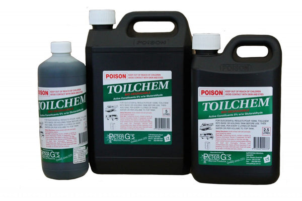 Peter G's Toilchem Green Formaldehyde Free Portable Toilet Liquid (5L)