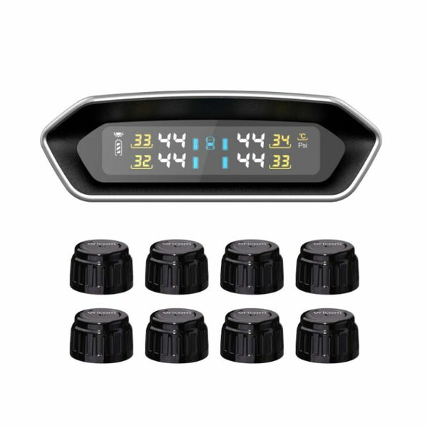 Oricom TPS10-8E Real Time Tyre Pressure Monitoring System Including 8 External Sensors