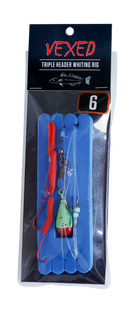 Vexed Triple Header Whiting Rig Size 4