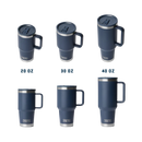 Yeti Rambler 30oz (887ml) Travel Straw Mug with Colour Matched Straw Lid - Cape Taupe