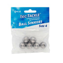 Jarvis Walker Tec Tackle Ball Sinkers - Size 4 (6 Pack)