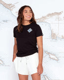 Salty Crew Women's Tippet Classic Tee - Black