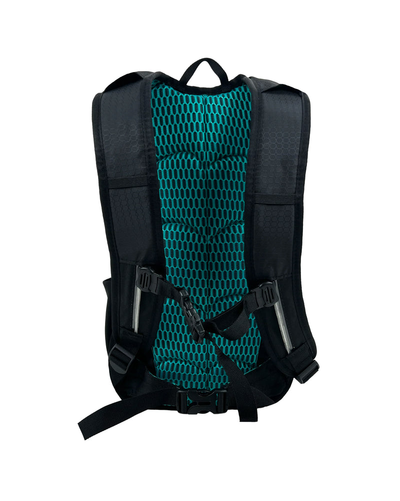 BlackWolf Tomaree Backpack - Jet Black / Teal