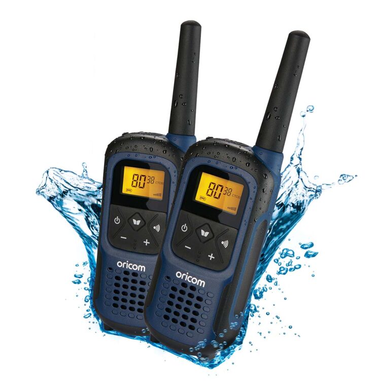 Oricom 2 Watt Waterproof Handheld UHF CB Radio - Twin Pack (UHF2295)