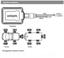 Oricom RP10 Tyre Pressure Monitoring System Repeater (To Suit TPS10/TPMS10)