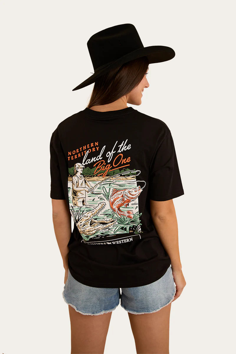 Ringers Western Unisex Up North T-Shirt - Black