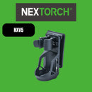 Nextorch V5 Flashlight Holder – 360° Rotating Mount with MOLLE & Belt Clip