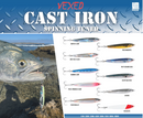 Vexed Cast Iron Lures - 80g (Variety of Sizes Available)